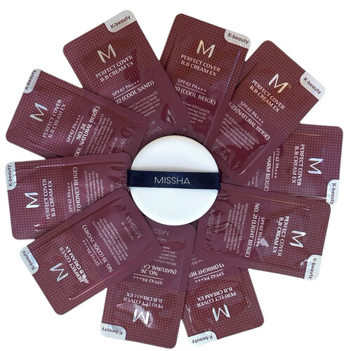 BB CREAM TESTERS 10 Shades
