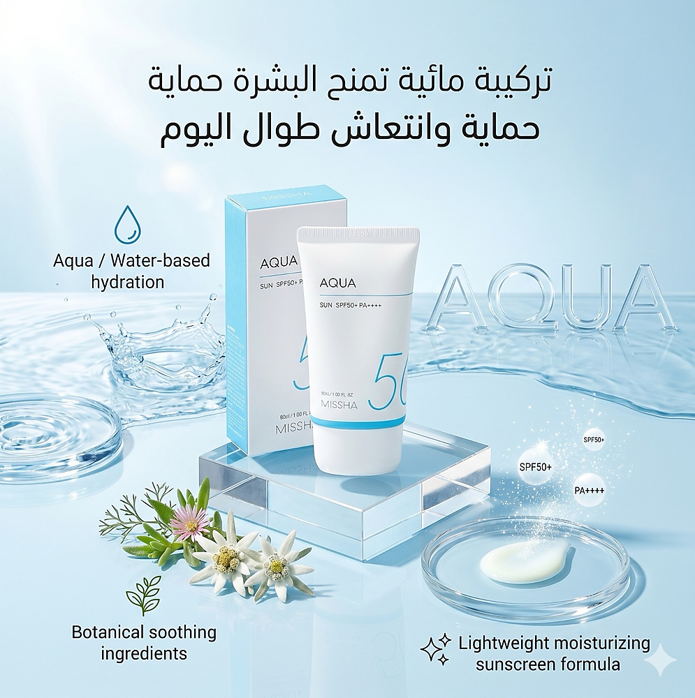 MISSHA ALL AROUND SAFE BLOCK AQUA SUN SPF50+/PA++++
