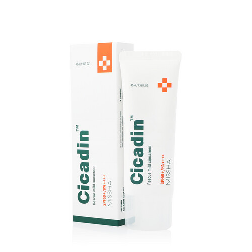 MISSHA CICADIN RESCUE MILD SUNSCREEN SPF50+/PA++++