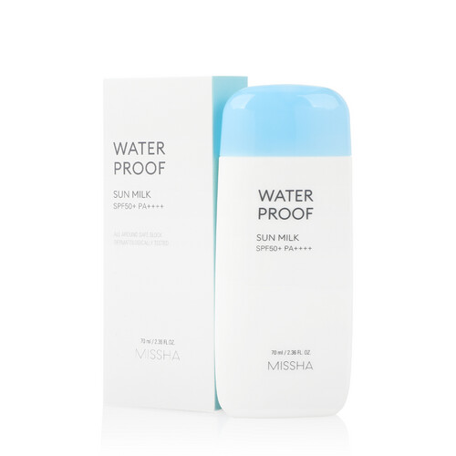 MISSHA ALL AROUND SAFE BLOCK WATER PROOF SUN MILK SPF50+