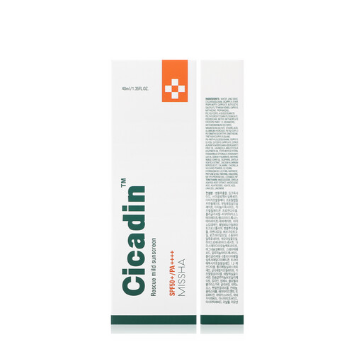 MISSHA CICADIN RESCUE MILD SUNSCREEN SPF50+/PA++++