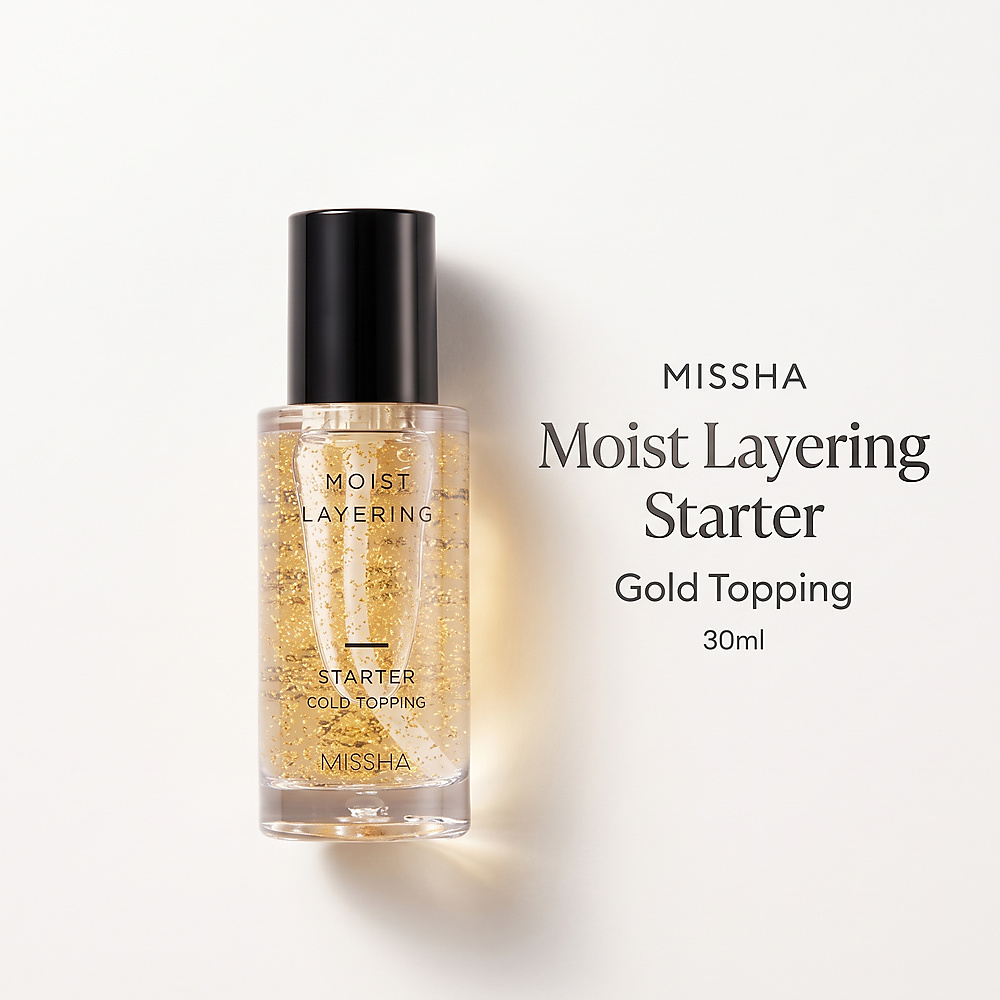 MISSHA MOIST LAYERING STARTER [GOLD TOPPING]