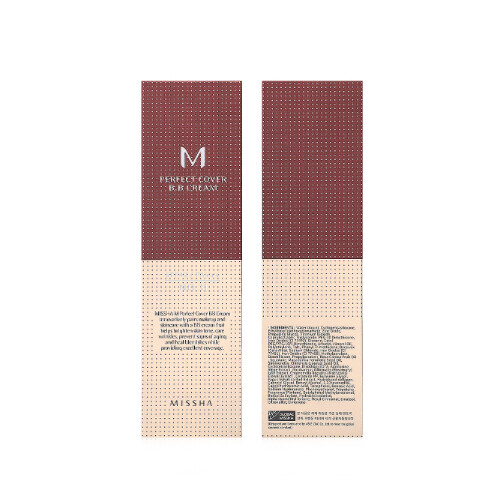 MISSHA M PERFECT COVER BB CREAM [NO.31] Golden Beige 50 ML