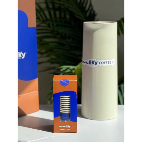 Milky Arabic Coffee with 10 Cups