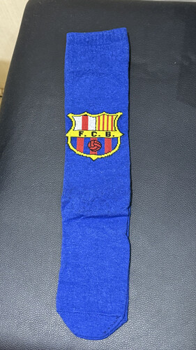 جوارب ولادية نادي برشلونه لون ازرق