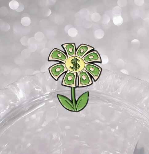 Plant Alloy Badge Brooch- dazon