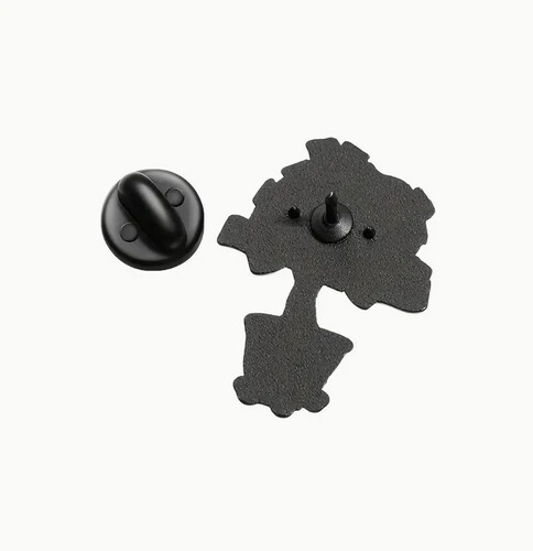 Plant Alloy Badge Brooch- dazon
