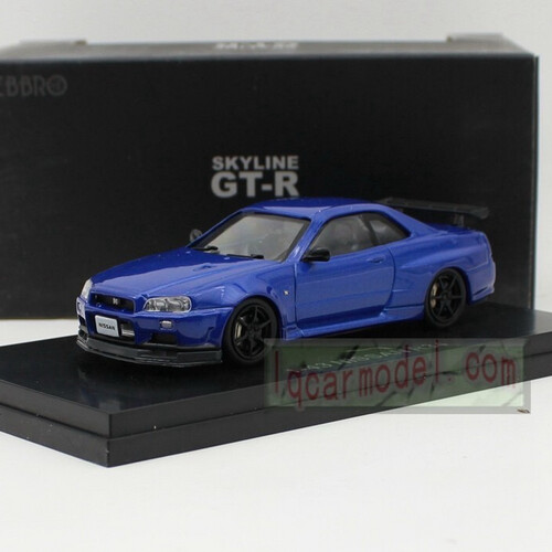 Ebbro Nissan GT-R R34(blue)