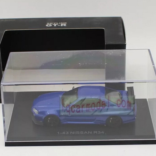 Ebbro Nissan GT-R R34(blue)