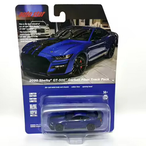 Ford Mustang 2020 shelby GT-500 (blue)