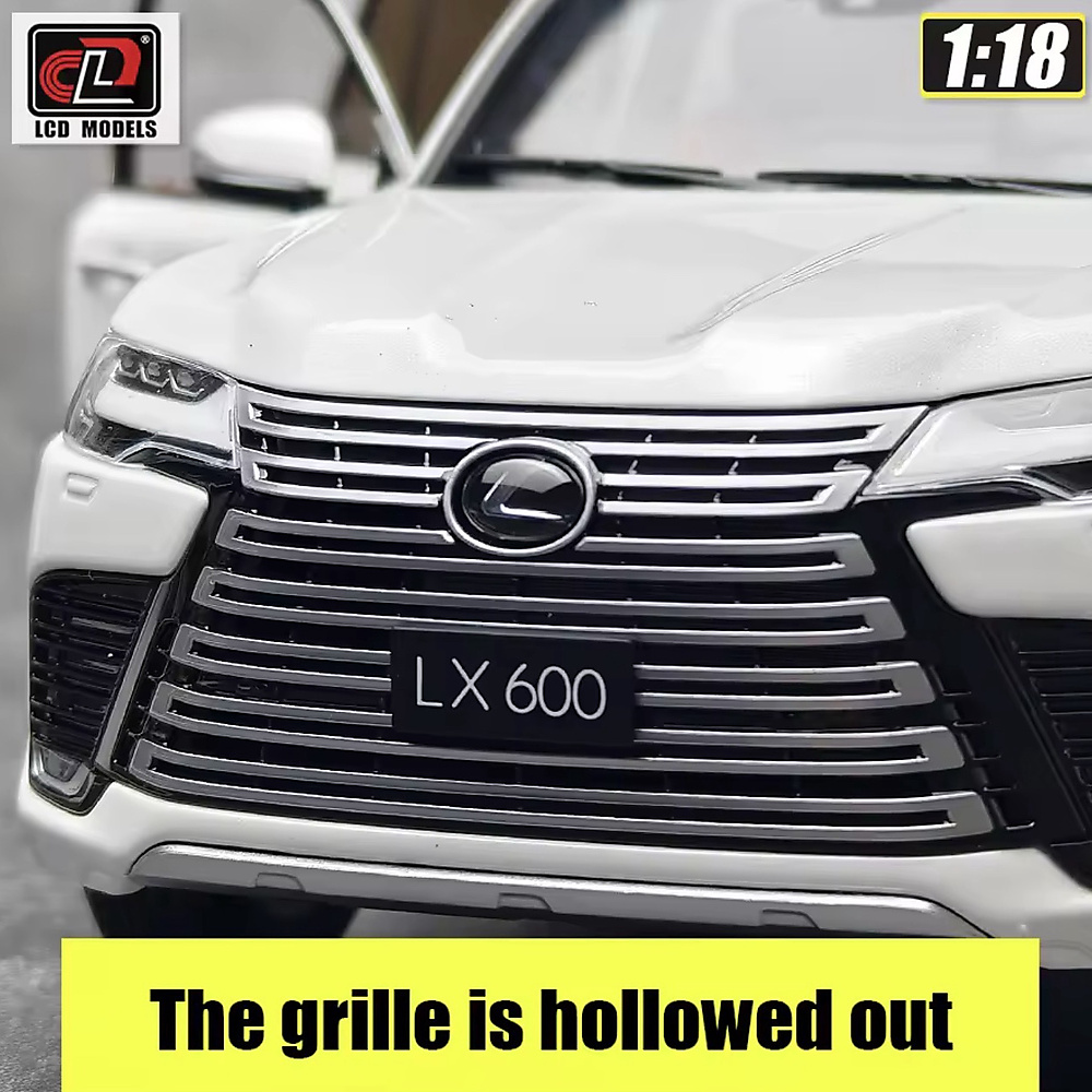 LCD 1:18 Lexus LX600 alloy model