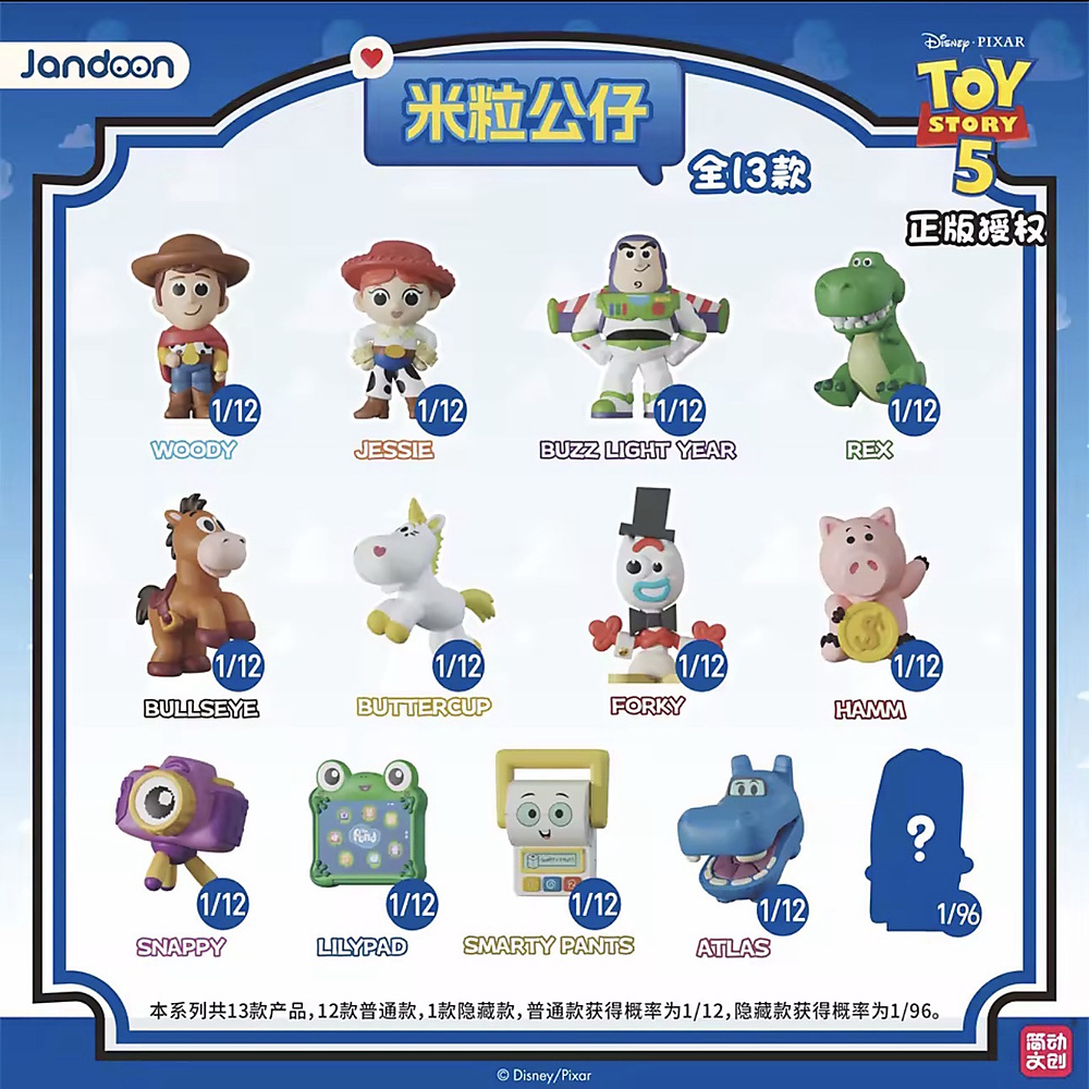 Official Jandoon ToyStory5 Blind Box