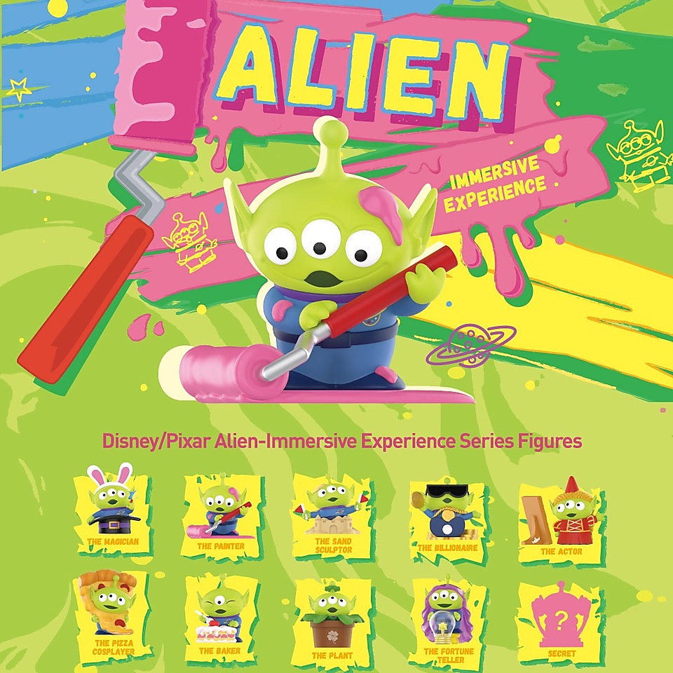 Official POP MART Disney Pixar Alien Immersive Experience Series Blind Box