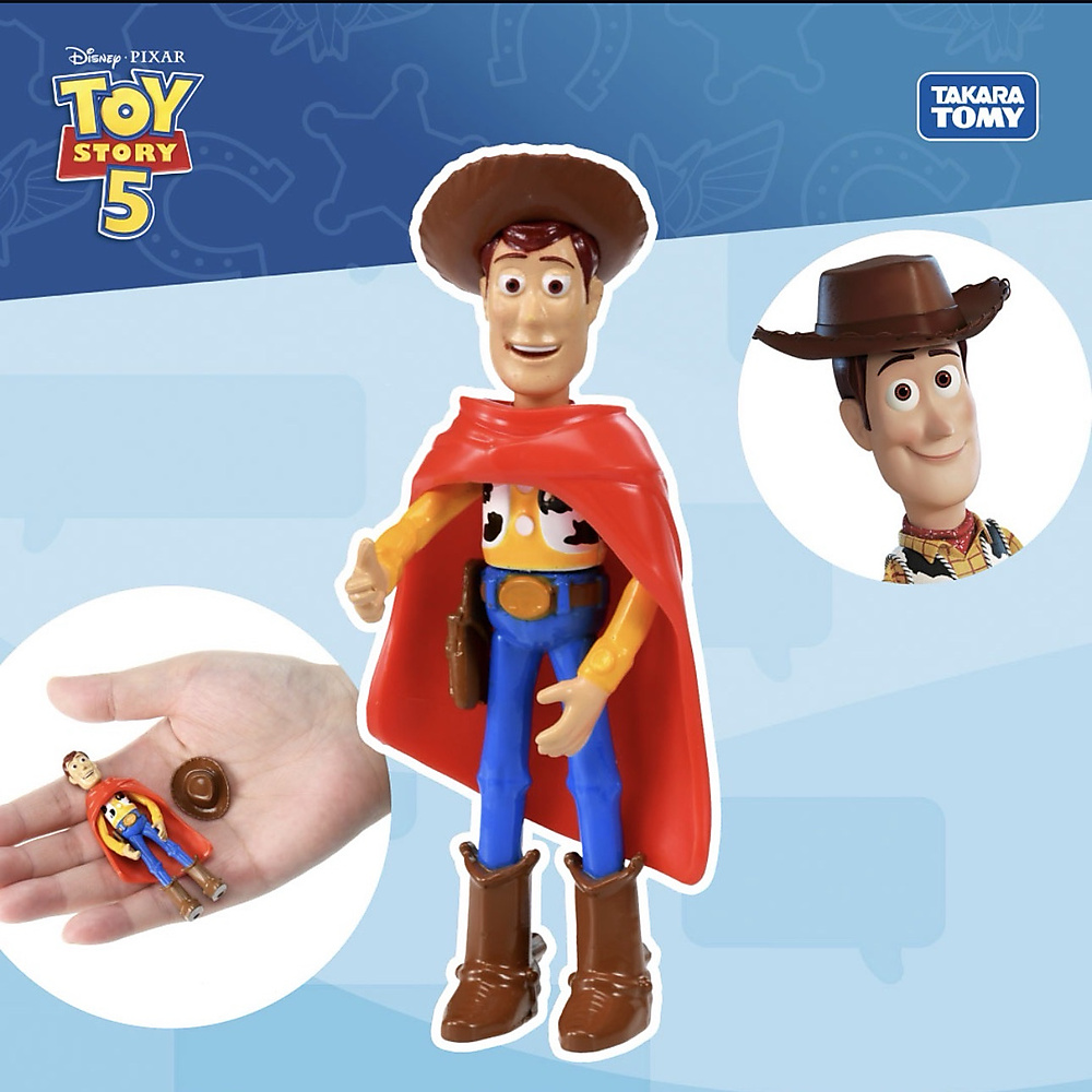 Takara Tomy Toy Story 5 Diecast Collection (woody)