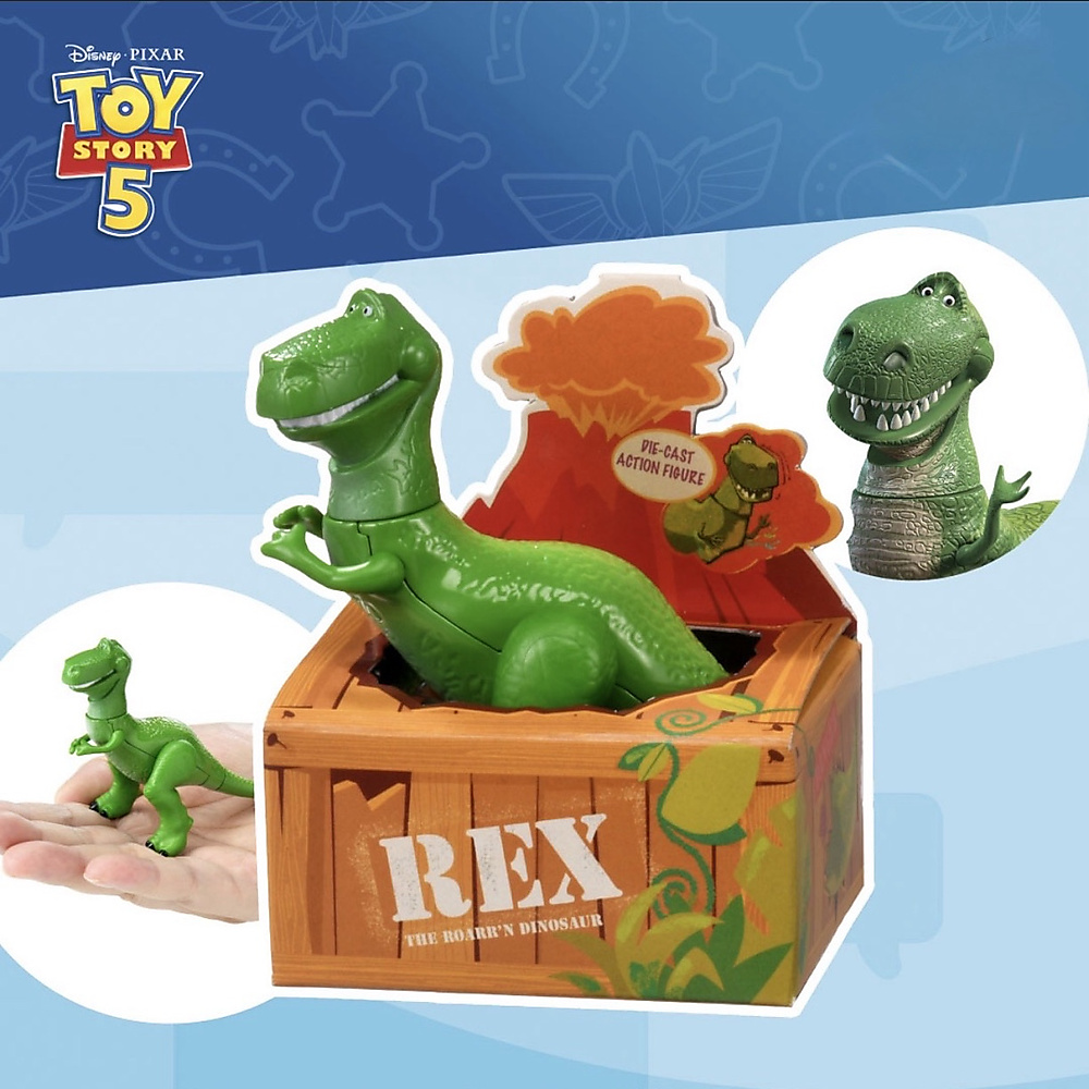 Takara Tomy Toy Story 5 Diecast Collection (Rex)