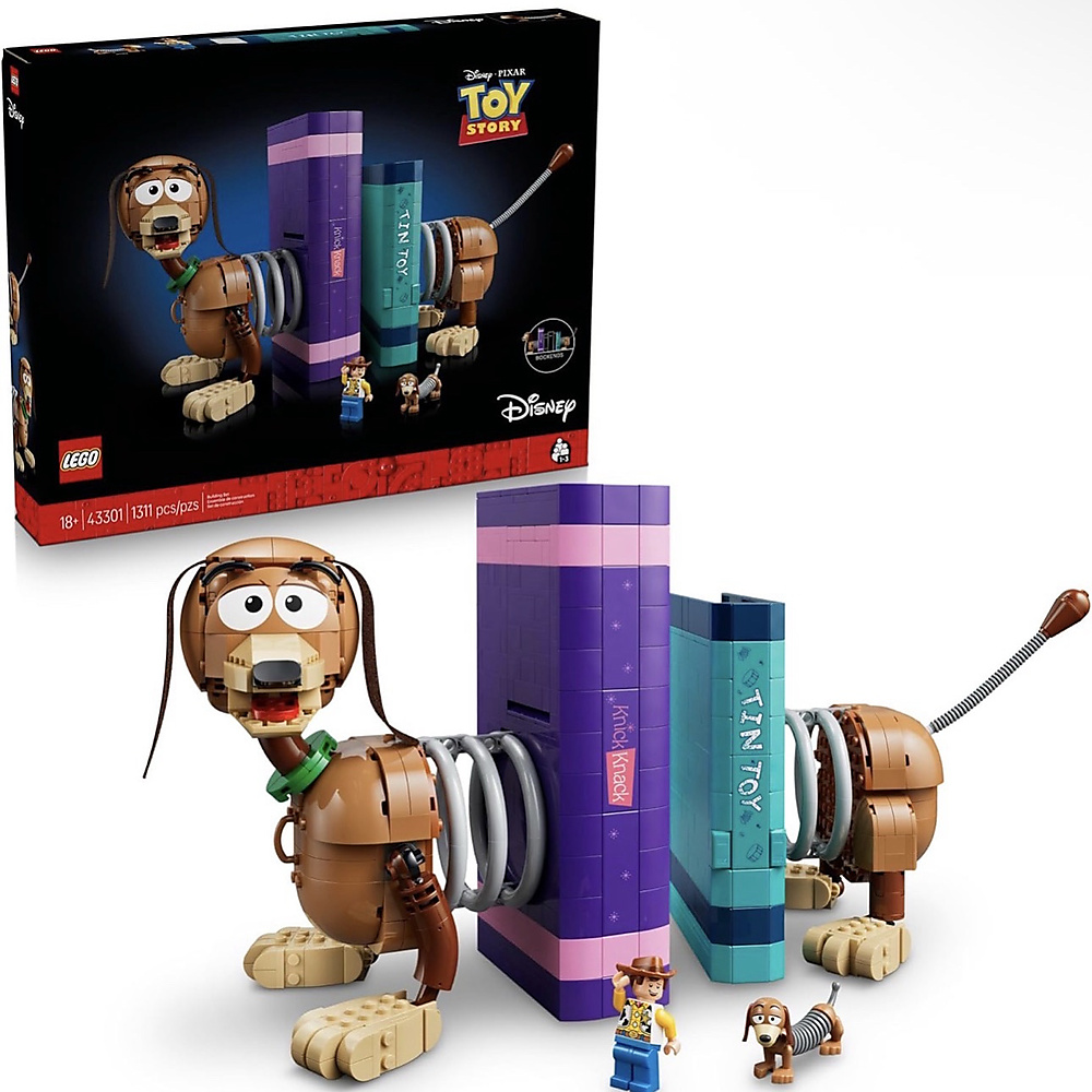 LEGO® Disney and Pixar Toy Story Slinky Dog Bookends