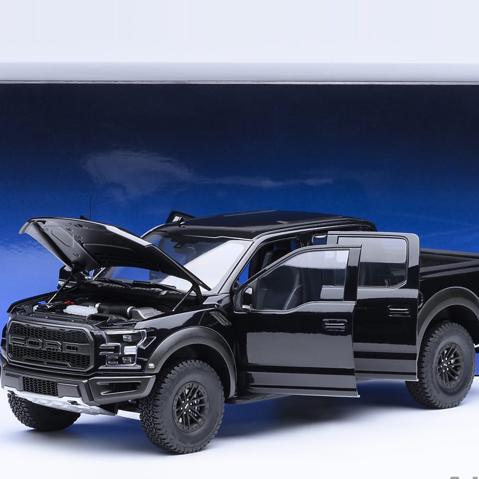 AutoArt Ford F-150 Raptor Supercrew 2019 (Agate Black)