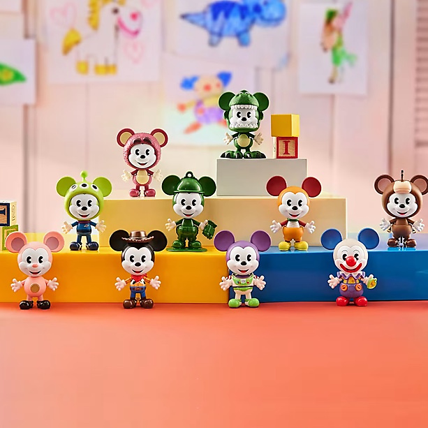 Official POP MART Disney Mickey Remixed: Mickey Meets Pixar Series Bind Box