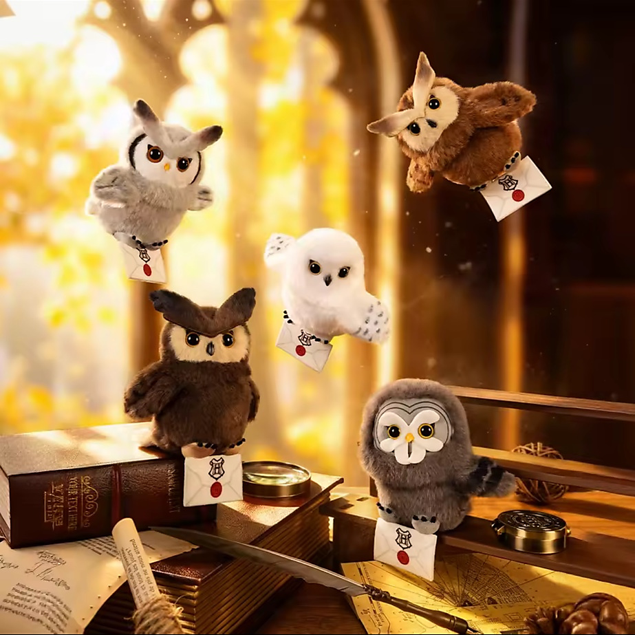Official POP MART Harry Potter - Owl Plush Pendant Blind Box