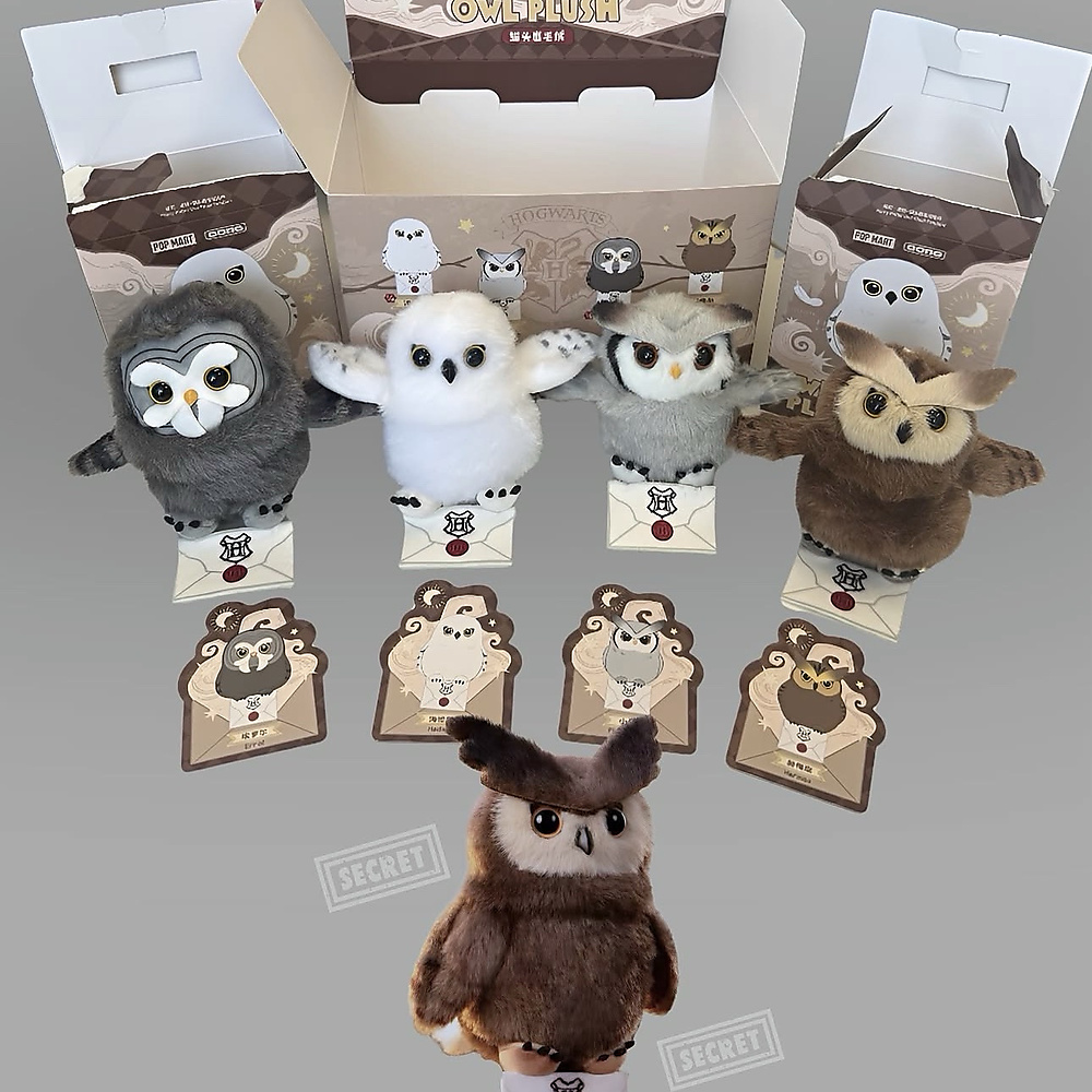 Official POP MART Harry Potter - Owl Plush Pendant Blind Box