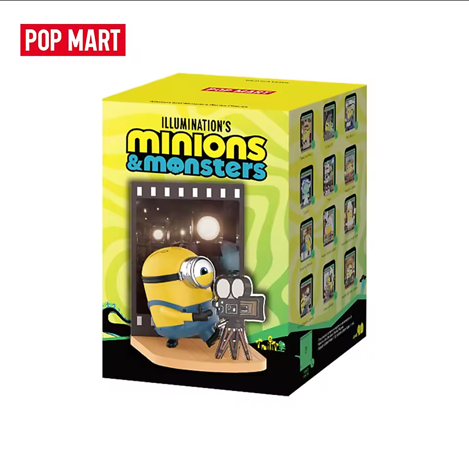 Official POP MART Minions and Monsters Series Figures