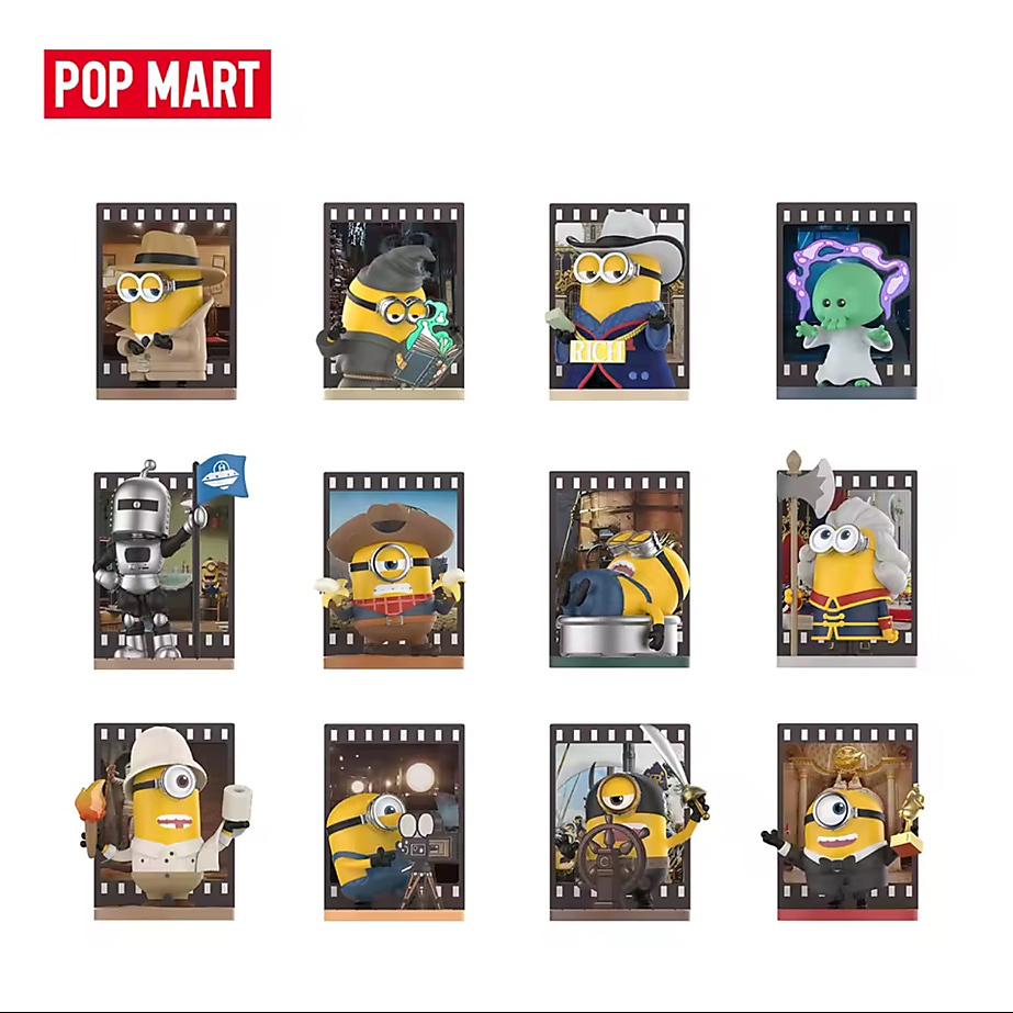 Official POP MART Minions and Monsters Series Figures