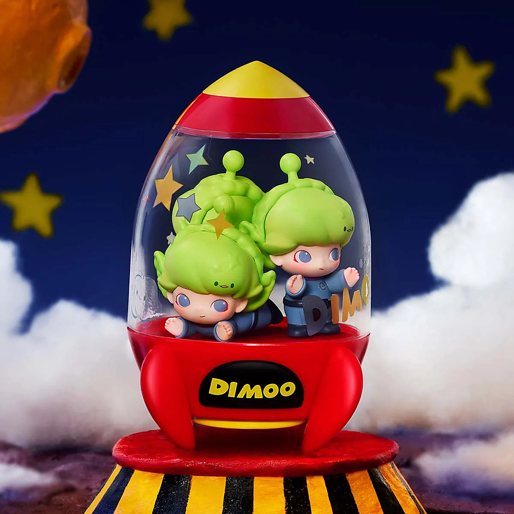 Official POPMART DIMOO X Pixar Collaboration Blind Box
