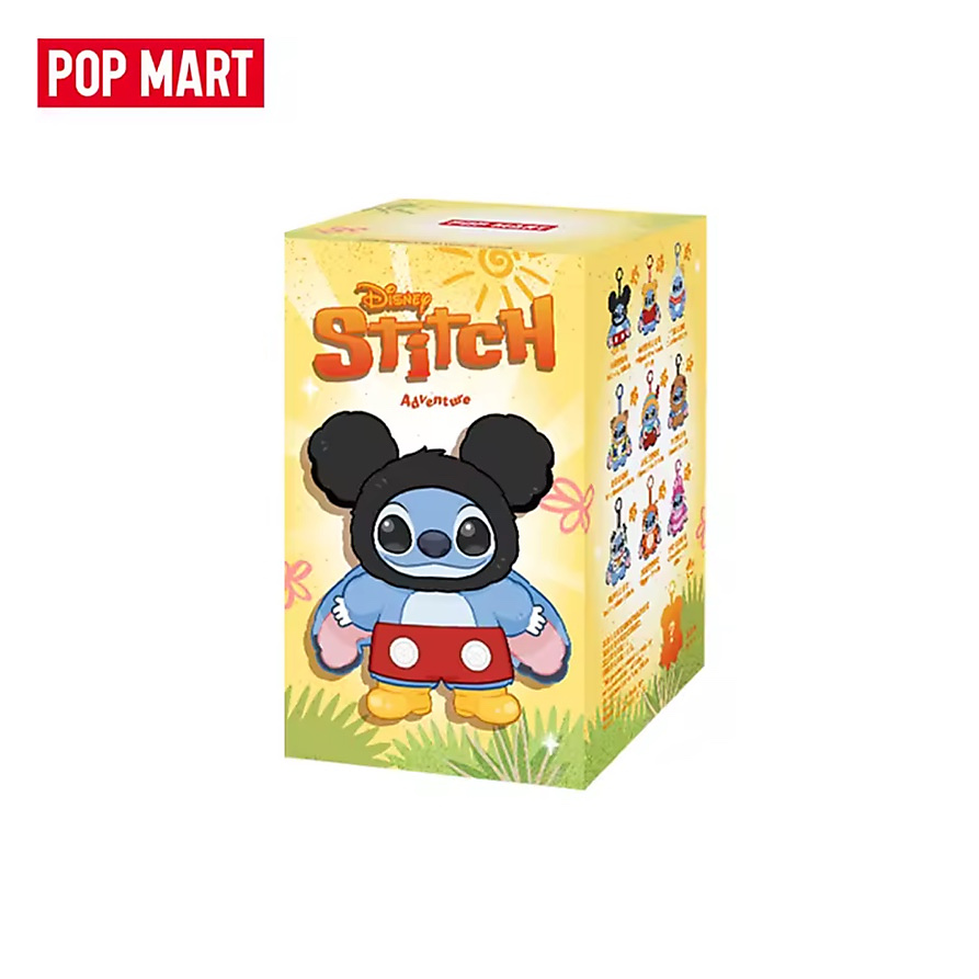 Official POP MART Stitch Adventure Series Vinyl Plush Pendant