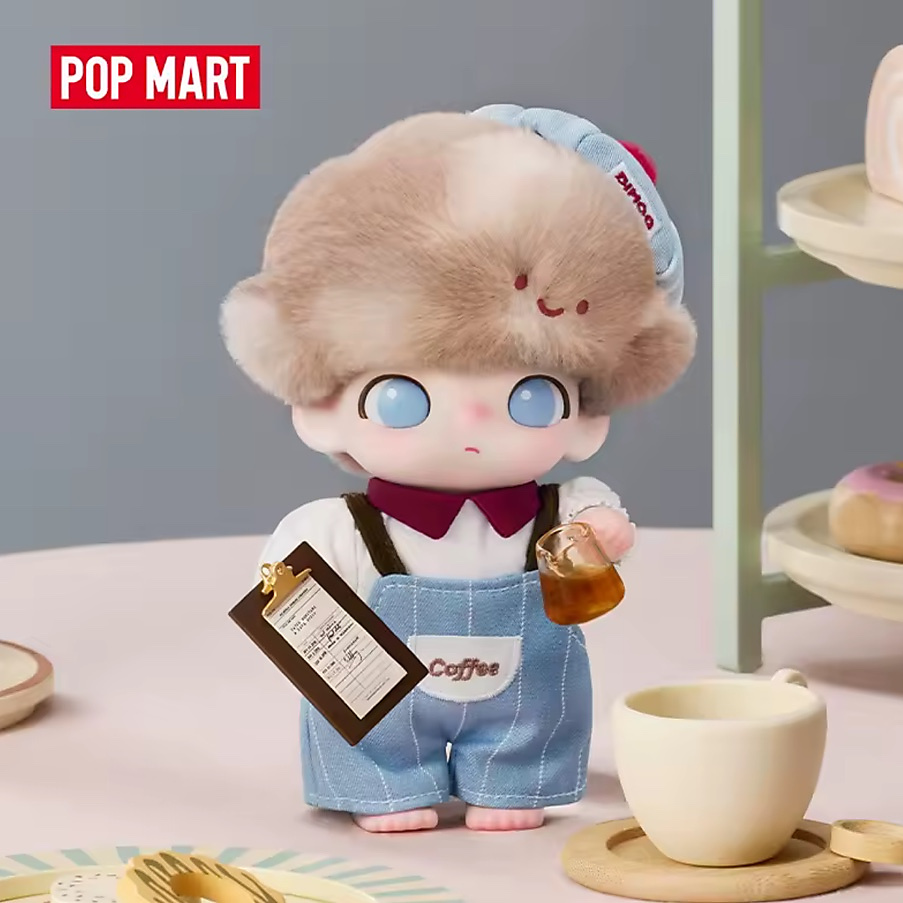 Official POP MART DIMOO Crush on Coffee Series-Vinyl Plush