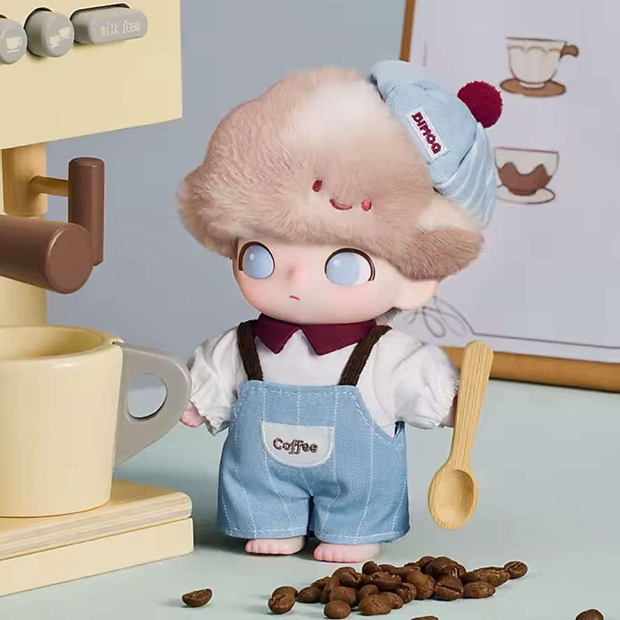 Official POP MART DIMOO Crush on Coffee Series-Vinyl Plush