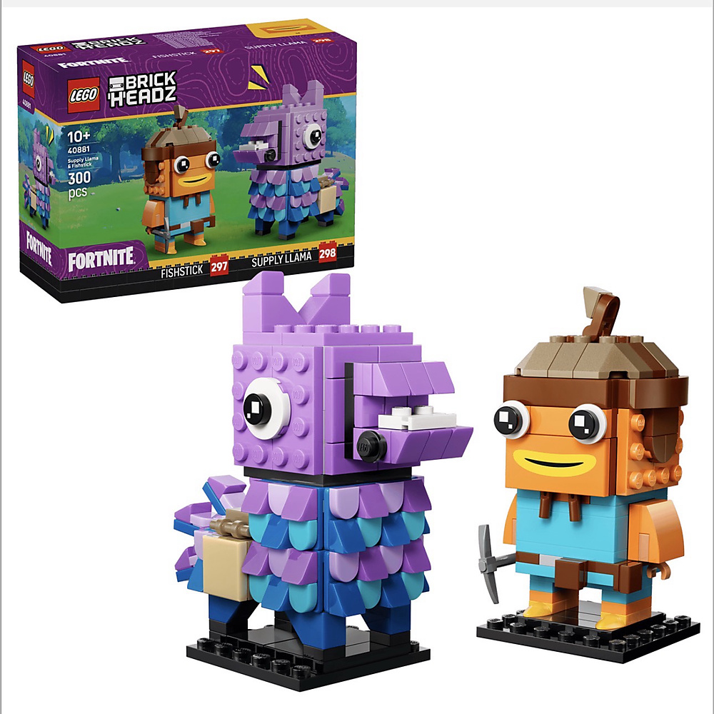 Supply Llama & Fishstick Figures