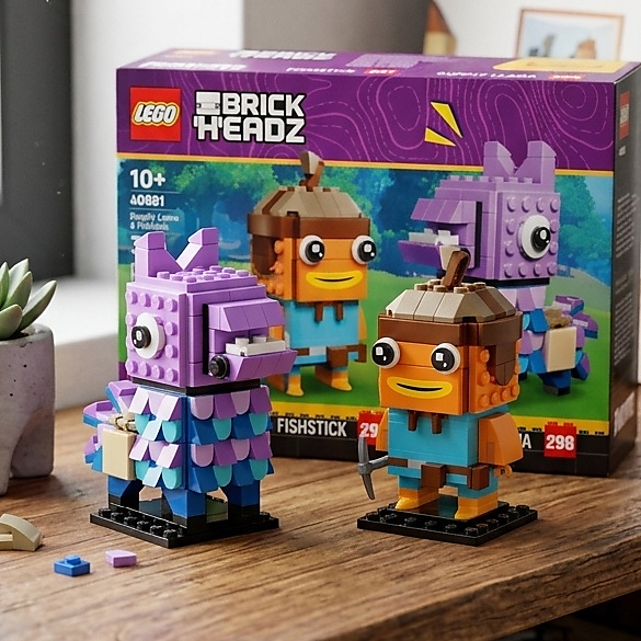 Supply Llama & Fishstick Figures