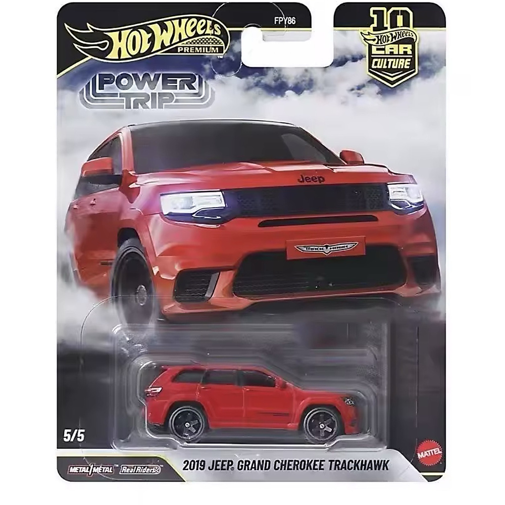 Hot Wheels Premium 2019 Jeep Grand Cherokee Trackhawk