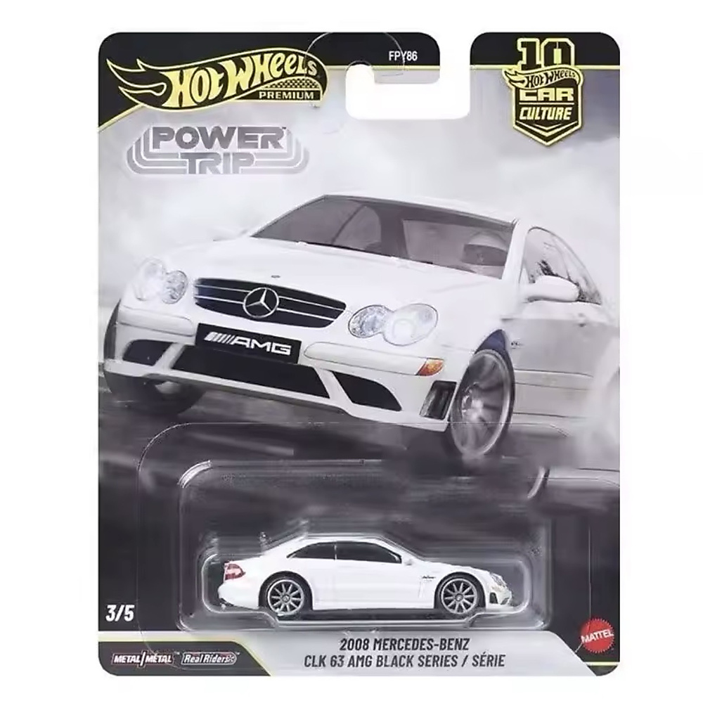 Hot Wheels Premium 2008 Mercedes-Benz CLK 63 AMG Black Series