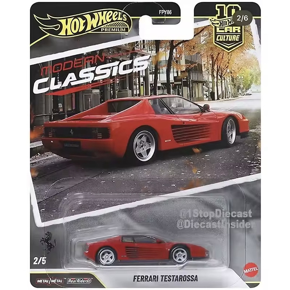 Hot Wheels Premium Ferrari Testarossa
