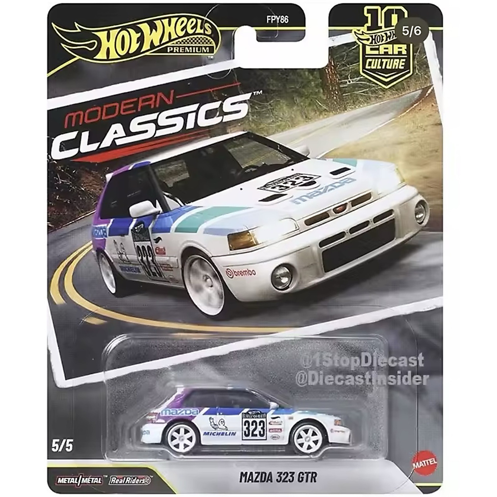 Hot Wheels Premium Mazda 323 GTR