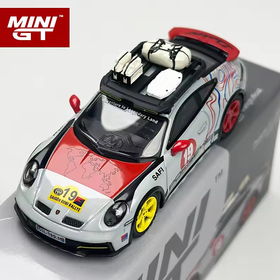 MINIGT 1:64 Porsche 911 Dakar Uncle Rally MGT
