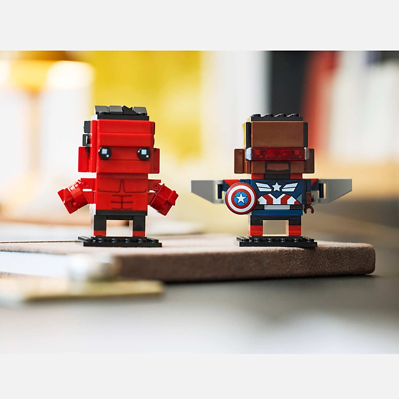 Captain America & Red Hulk