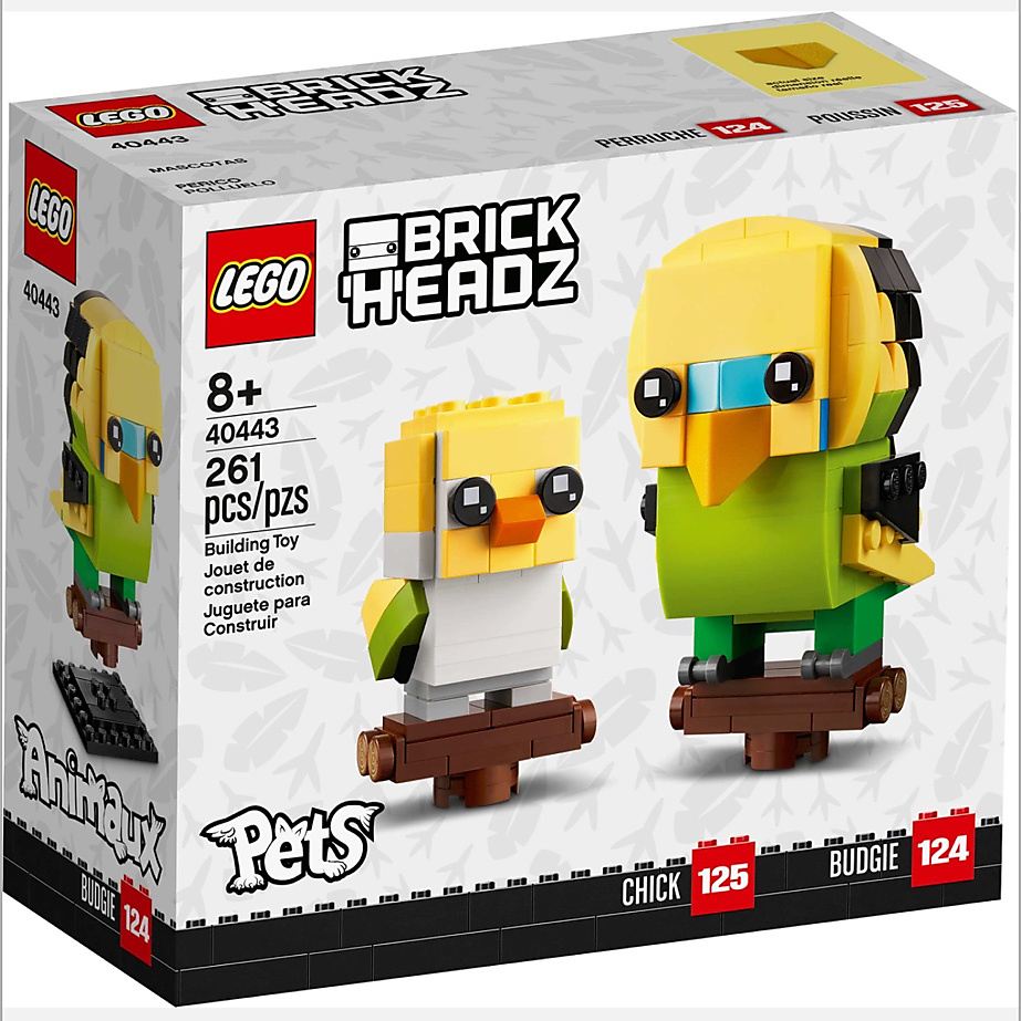 LEGO BrickHeadz Pets – Budgie & Chick