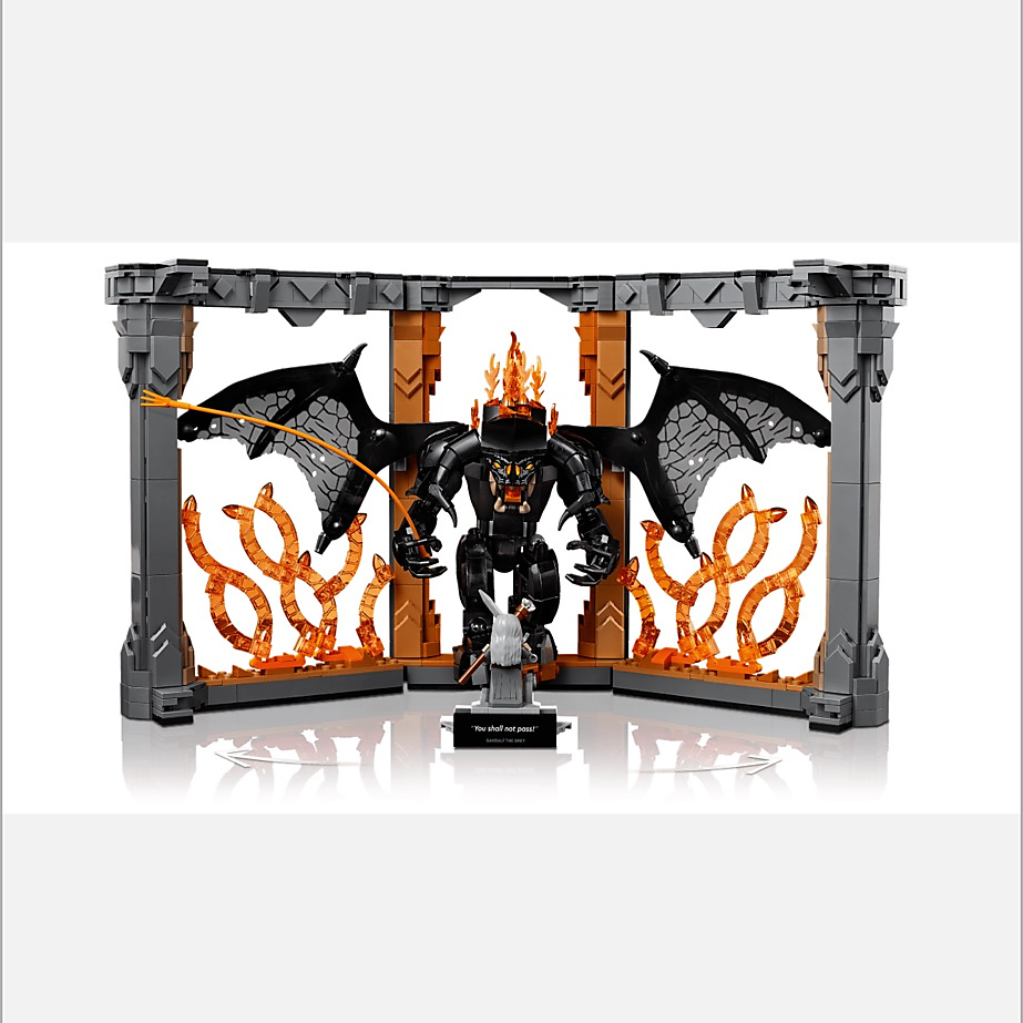 LEGO ICONS THE LORD OF THE RINGSBALROG BOOK NOOK