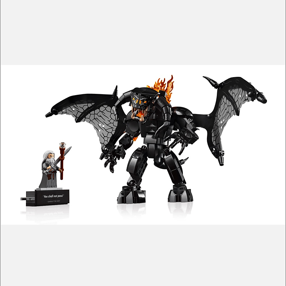 LEGO ICONS THE LORD OF THE RINGSBALROG BOOK NOOK