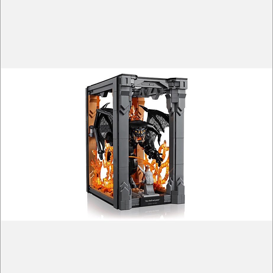 LEGO ICONS THE LORD OF THE RINGSBALROG BOOK NOOK