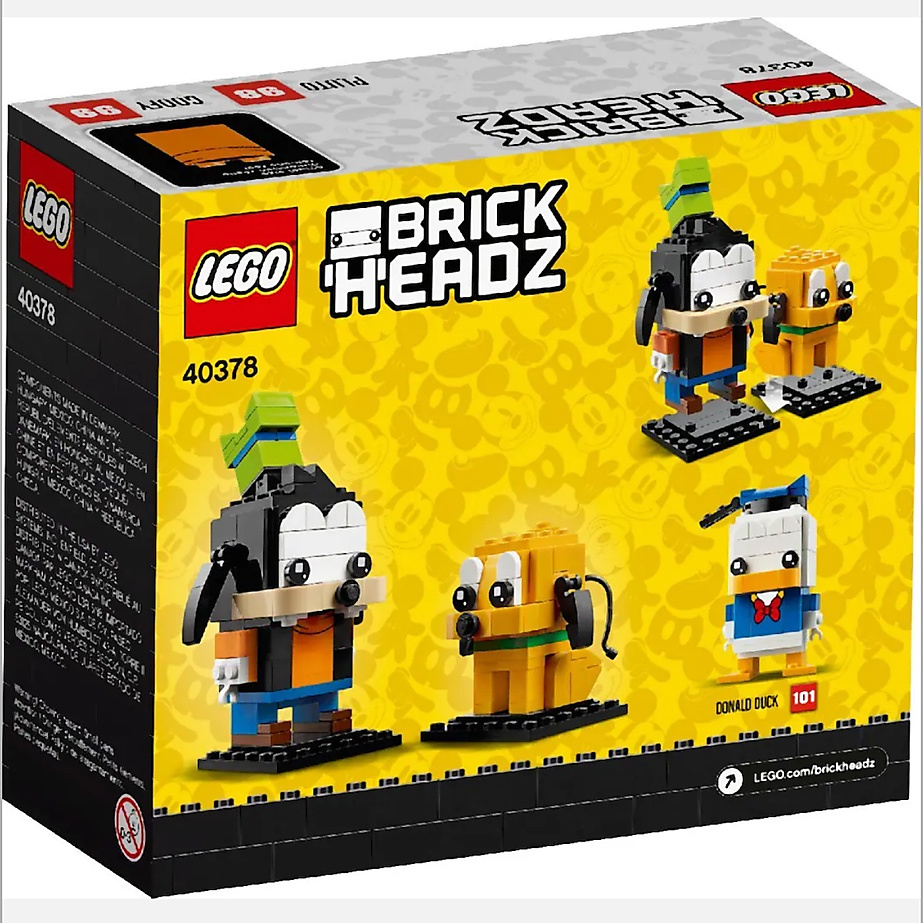 LEGO® BrickHeadz Pluto & Goofy – 40378