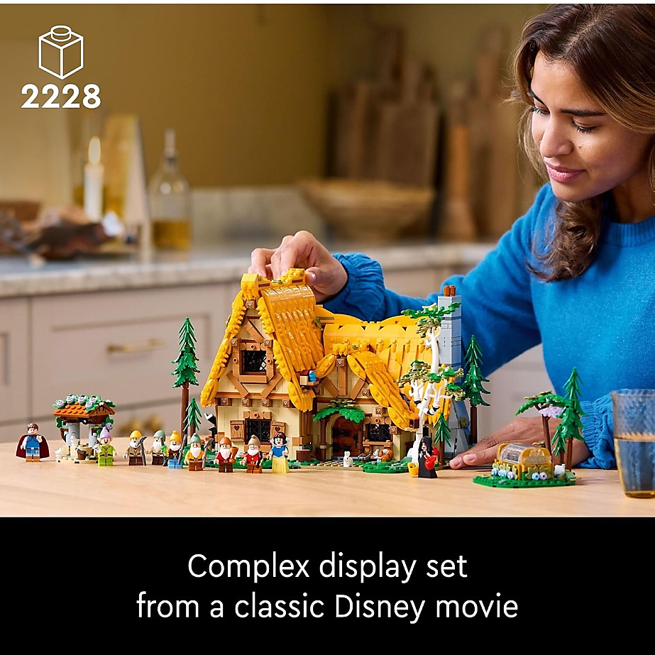 LEGO® Disney Snow White and the Seven Dwarfs’ Cottage – 43242