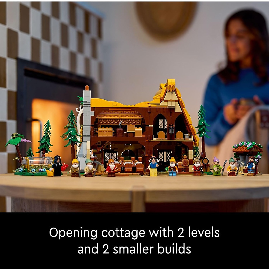 LEGO® Disney Snow White and the Seven Dwarfs’ Cottage – 43242