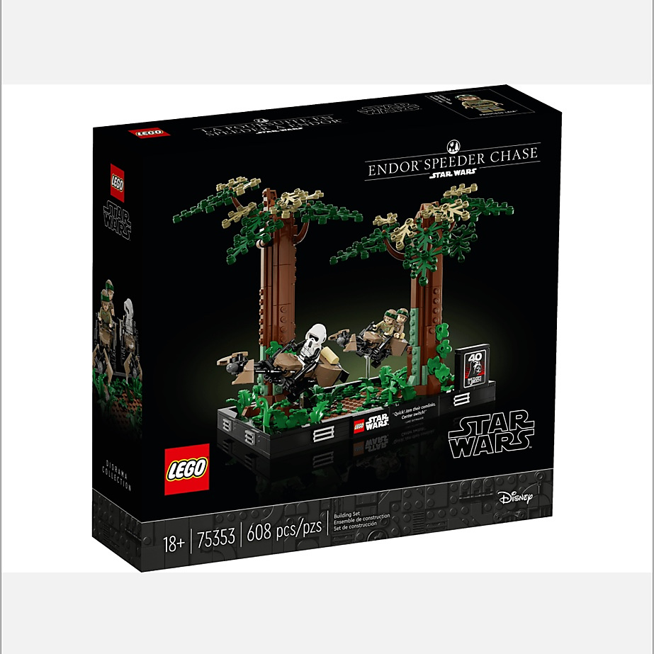 LEGO® Star Wars™ Endor™ Speeder Chase Diorama – 75353