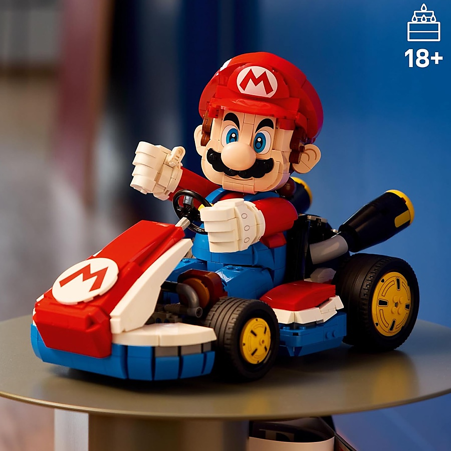 LEGO® Super Mario™ Mario Kart – Mario & Standard Kart 72037