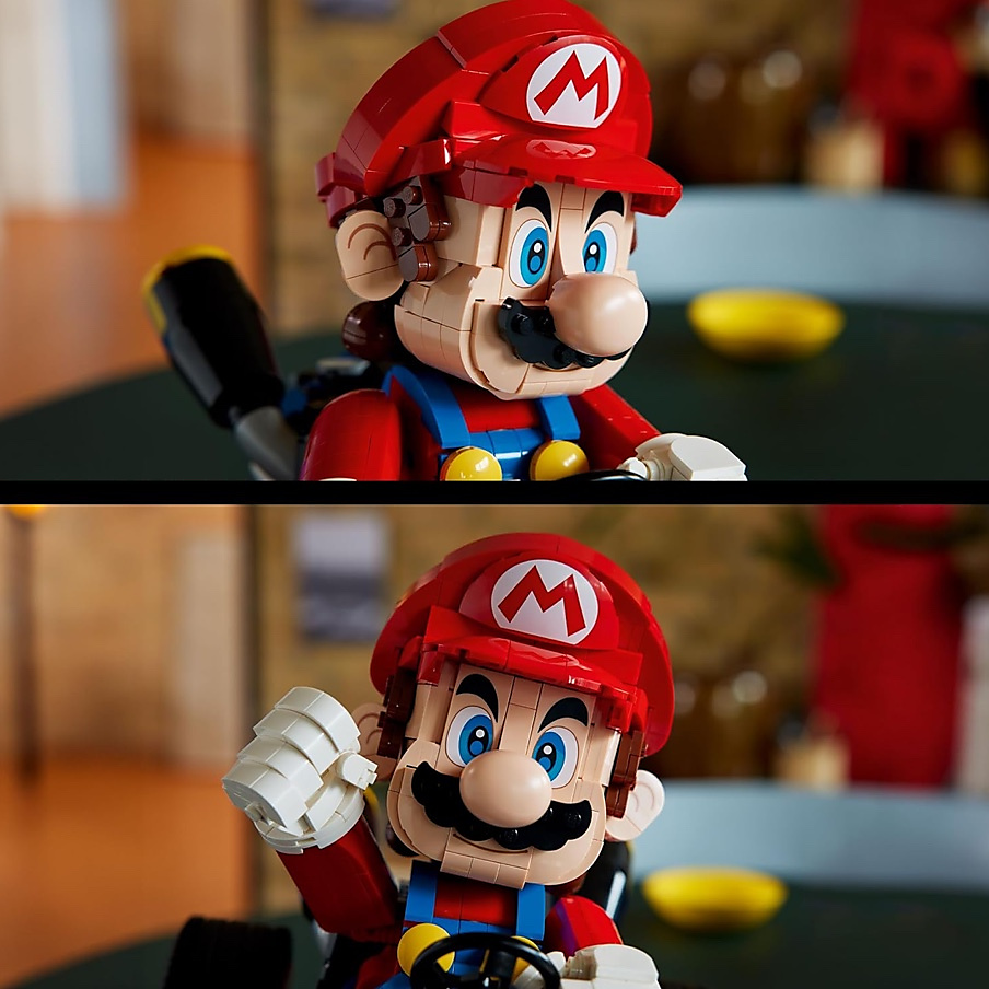 LEGO® Super Mario™ Mario Kart – Mario & Standard Kart 72037