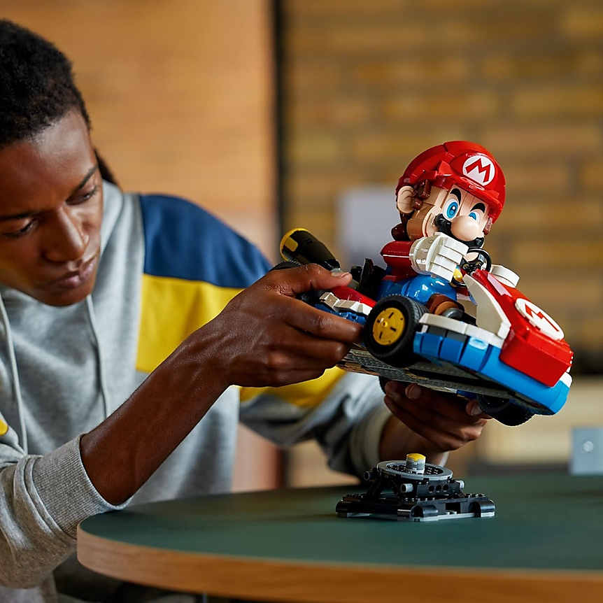 LEGO® Super Mario™ Mario Kart – Mario & Standard Kart 72037