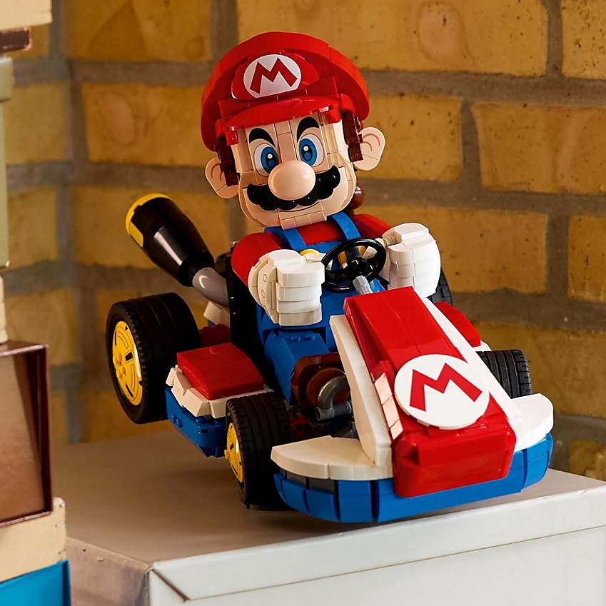 LEGO® Super Mario™ Mario Kart – Mario & Standard Kart 72037